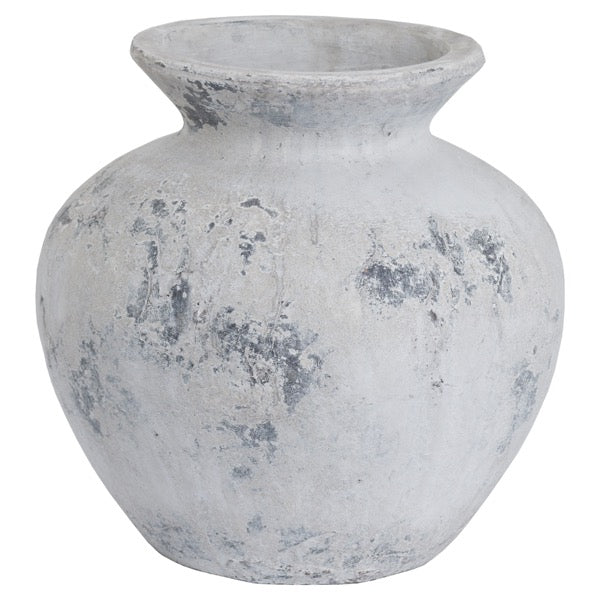 Perfect for rustic home interiors our Darcy stone textured vase. No Modern Country Interior would be complete without this vase as a statement piece. Darcy vase by Little Wren Interiors
