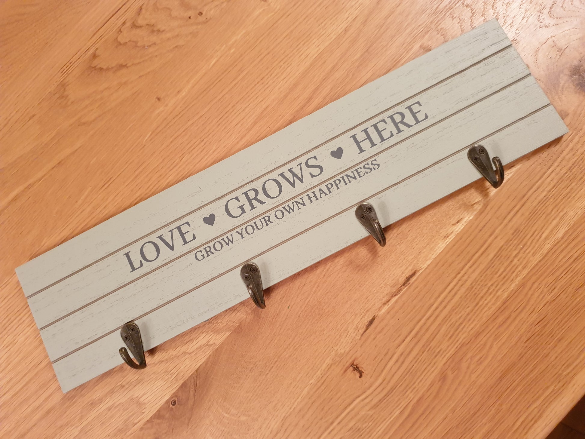 Potting Shed Hook Plaques.