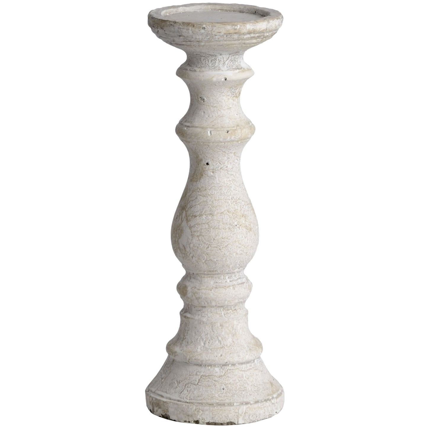 Stone candle pillars