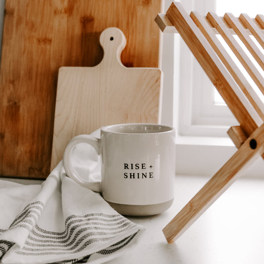 Rise and Shine Stoneware mug