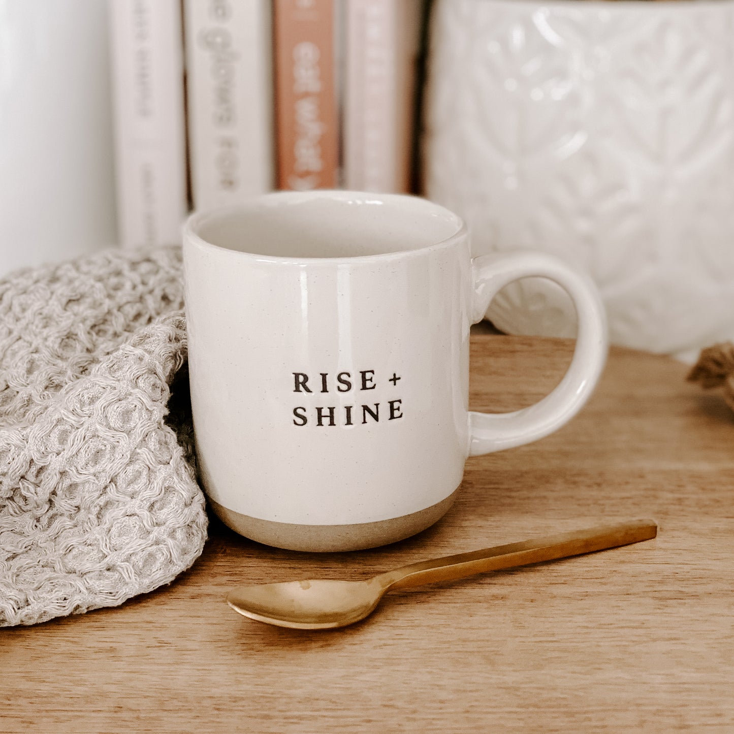 Rise and Shine Stoneware mug