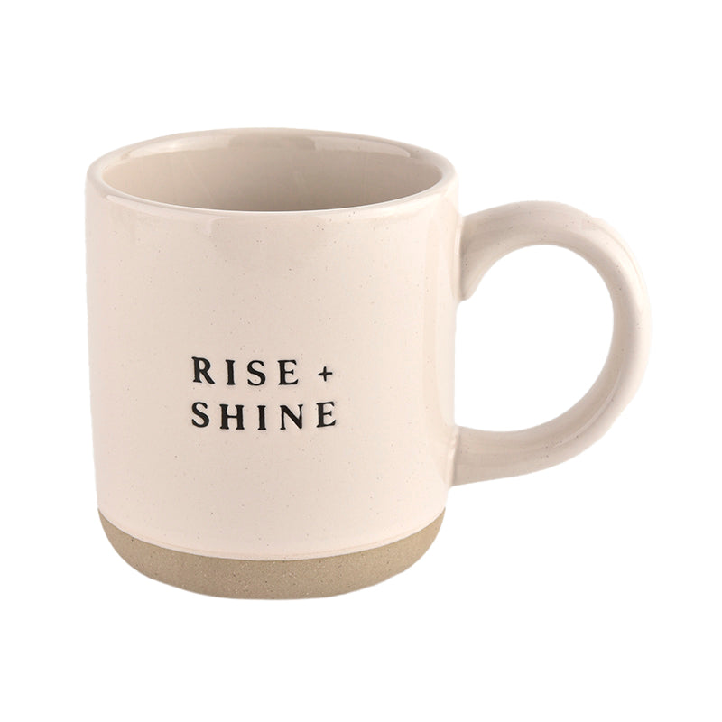 Rise and Shine Stoneware mug
