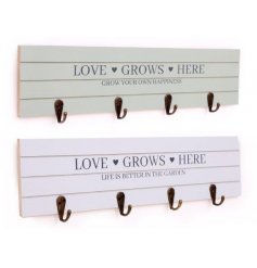 Potting Shed Hook Plaques.