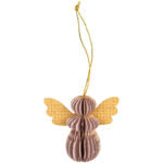 Dusky Pink Christmas Angels | Set of 6
