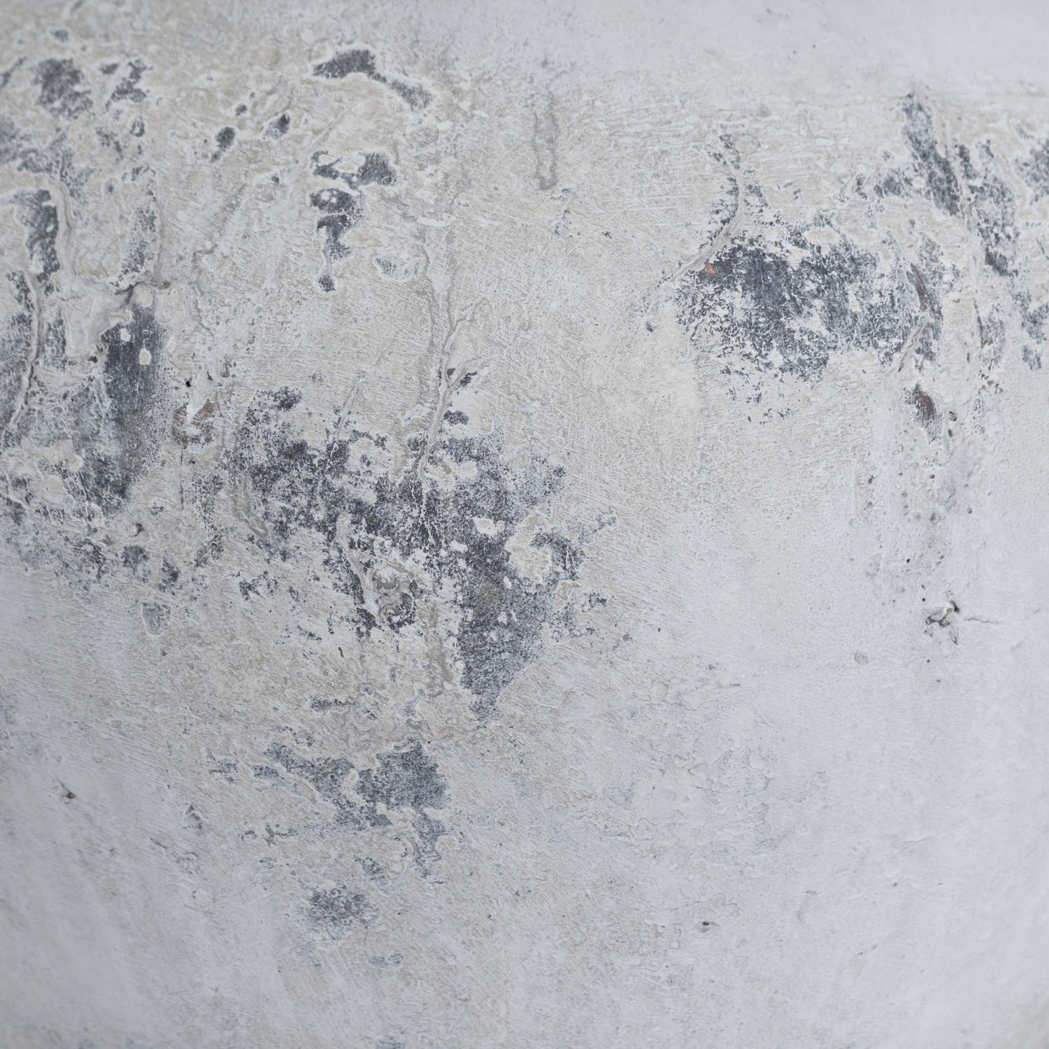 Perfect for rustic home interiors our Darcy stone textured vase.  No Modern Country Interior would be complete without this vase as a statement piece.  Close up of textured detail of the Darcy vase by Little Wren Interiors