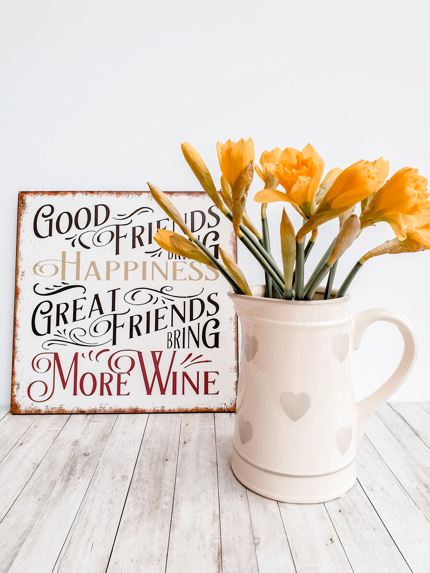 Good Friends Plaque