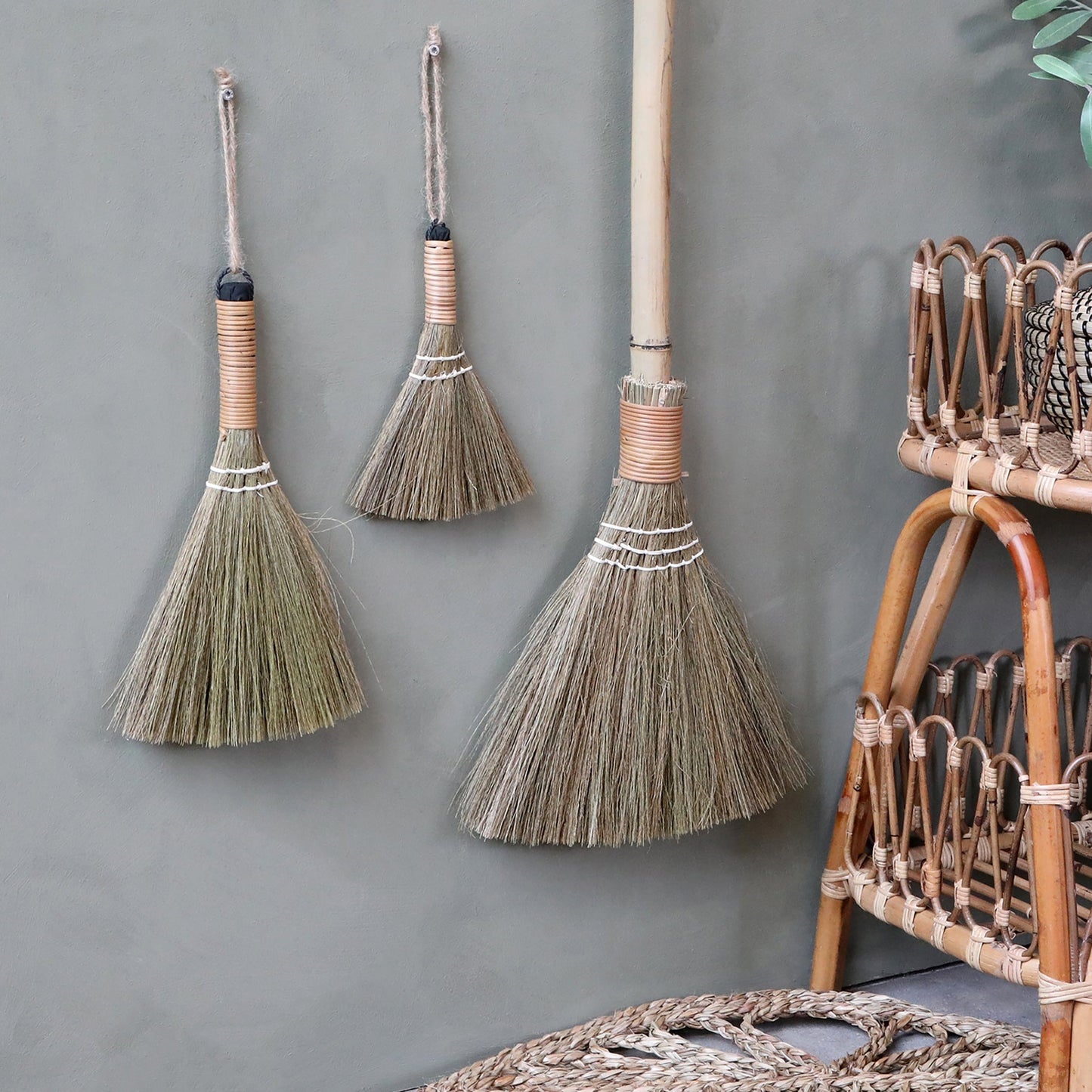 Natural Straw Brushes