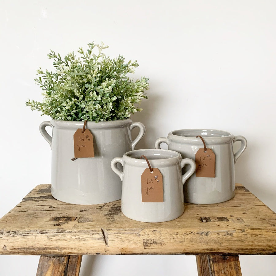 For You Grey Eared Pots