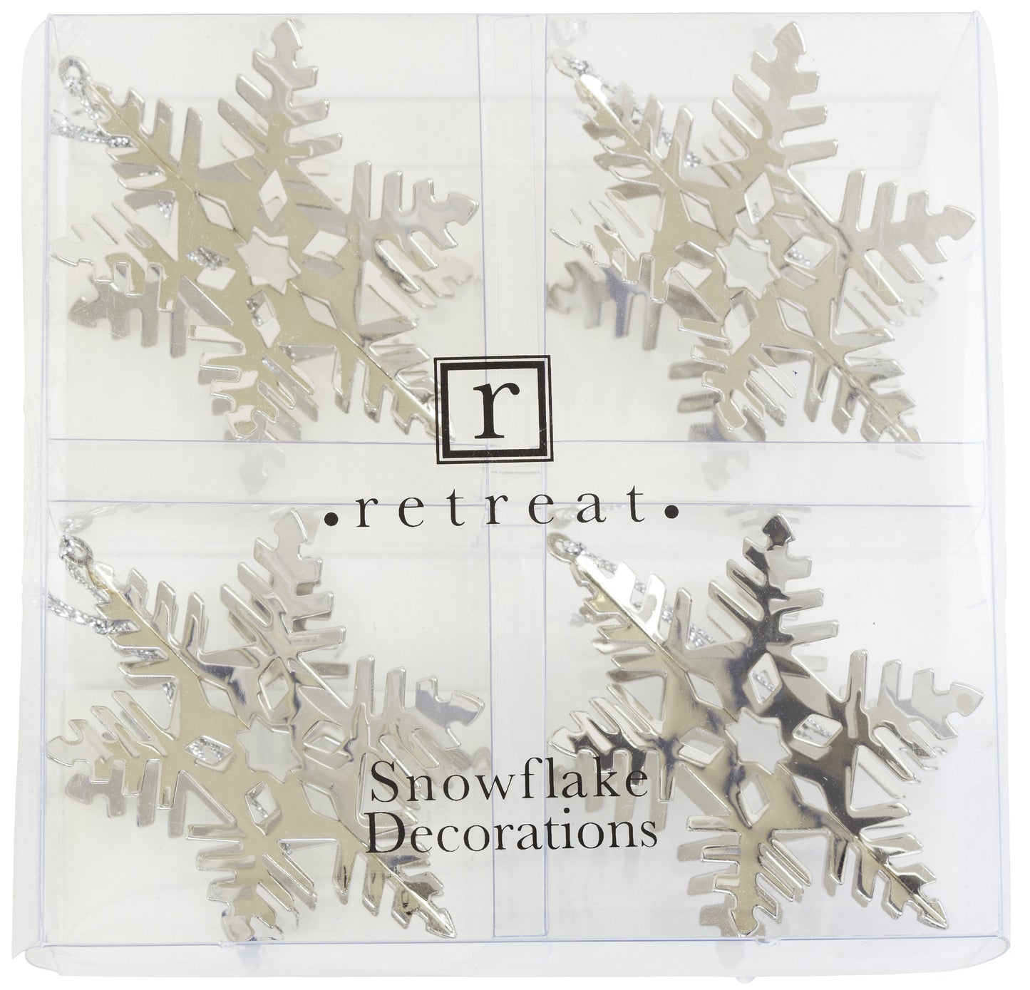 Snowflake decorations set