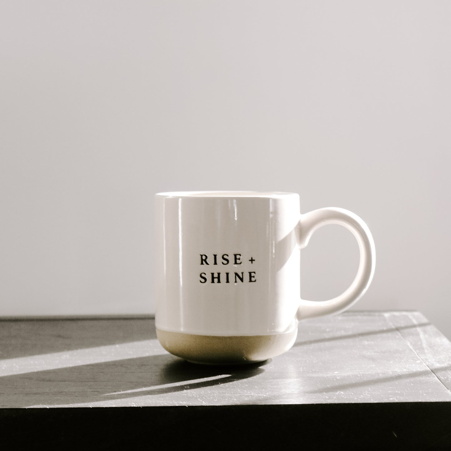 Rise and Shine Stoneware mug